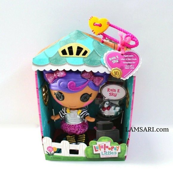 Lalaloopsy Rain E. Sky Littles Doll 7" and Pet Cloud - Picture 1 of 3